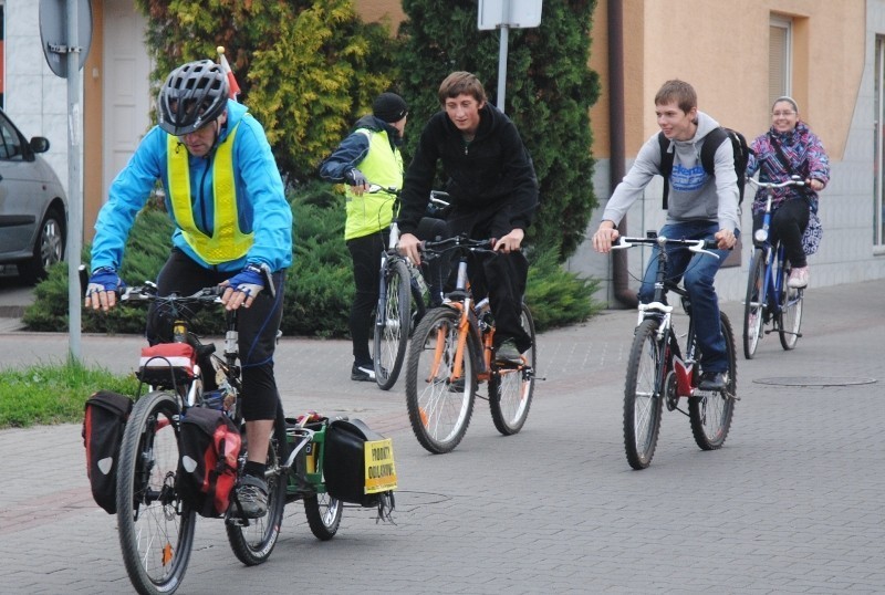 Papieski rajd rowerowy w Kościanie