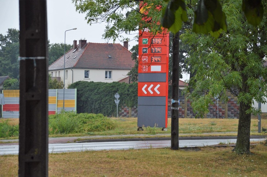 Ceny paliw w Żaganiu w sobotę 30 lipca 2022. Stacja Danpol...