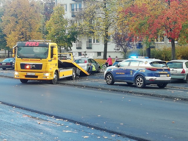 Odholowywanie samochodów z ul. Murawa