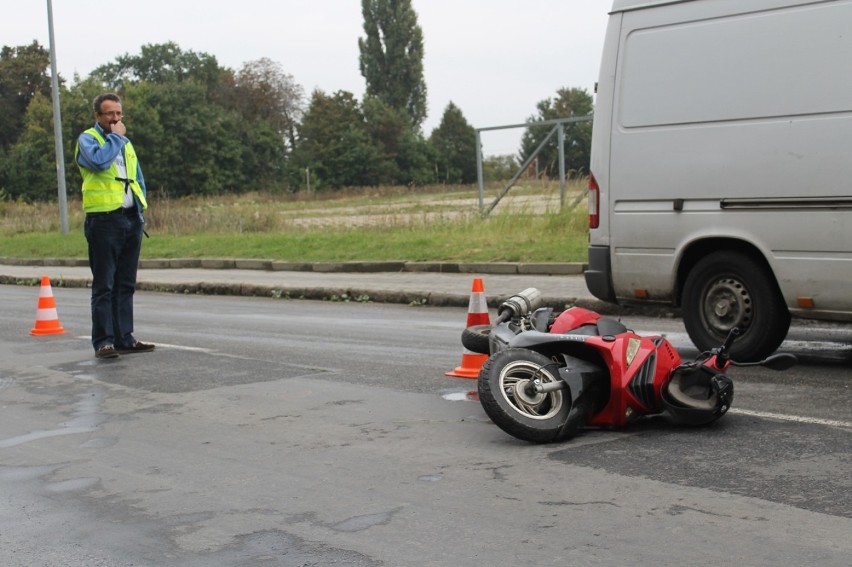 Wypadek na ul. Rudnowskiej