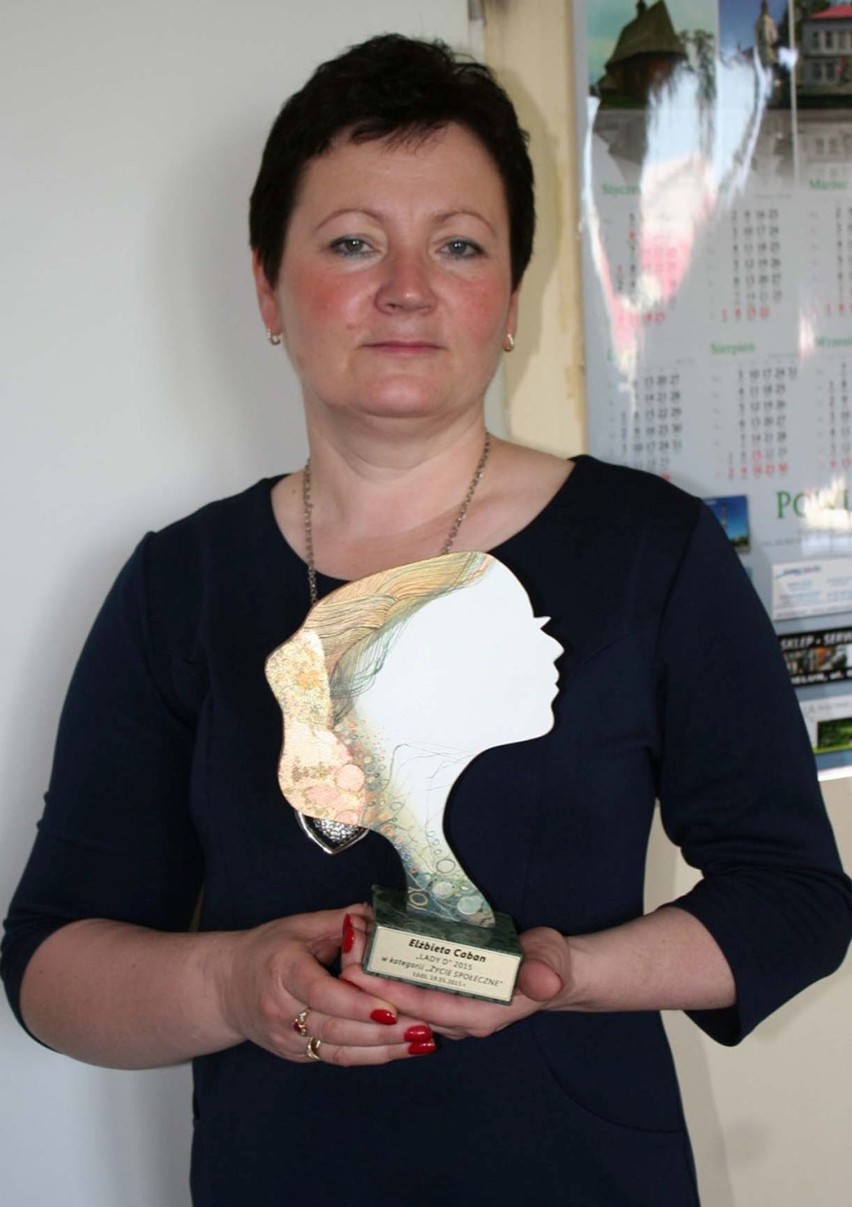 Elżbieta Caban z Wielunia nagrodzona w wojewódzkim konkursie „Lady D.”