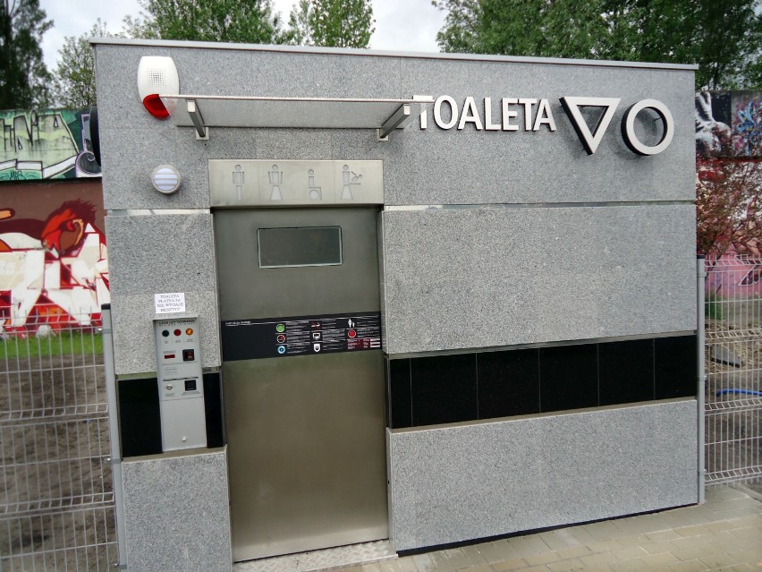 Nowa toaleta na Dworcu Kaliskim.
