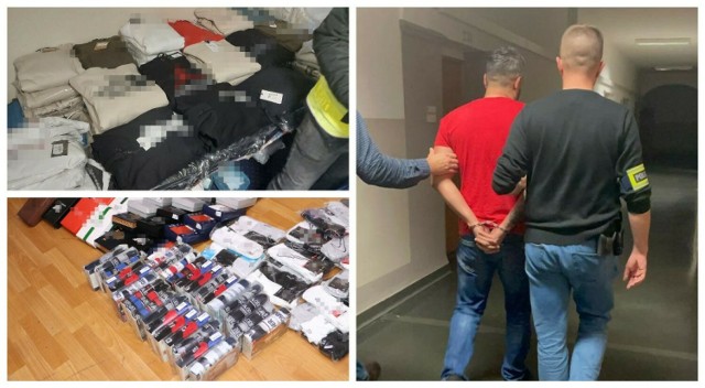 Opolscy policjanci zlikwidowali dwa magazyny z podrabianą odzieżą i perfumami.