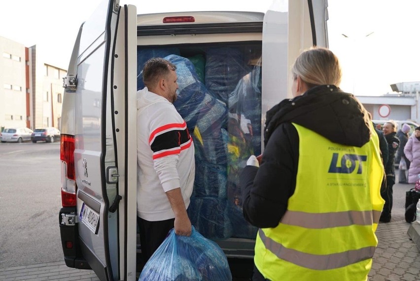 Pomoc dla uchodźców z Ukrainy trafiła także od PLL Lot,...