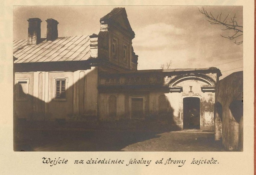 Fragment pocztówki z Kraśnika datowanej na 1926 rok