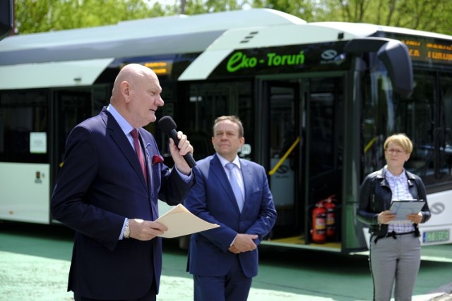 Prezentacja autobusów elektrycznych i ładowarek