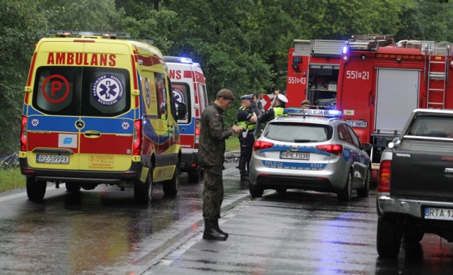 Do tragicznego wypadku doszło 3 lipca na drodze wojewódzkiej 871 w Stalowej Woli