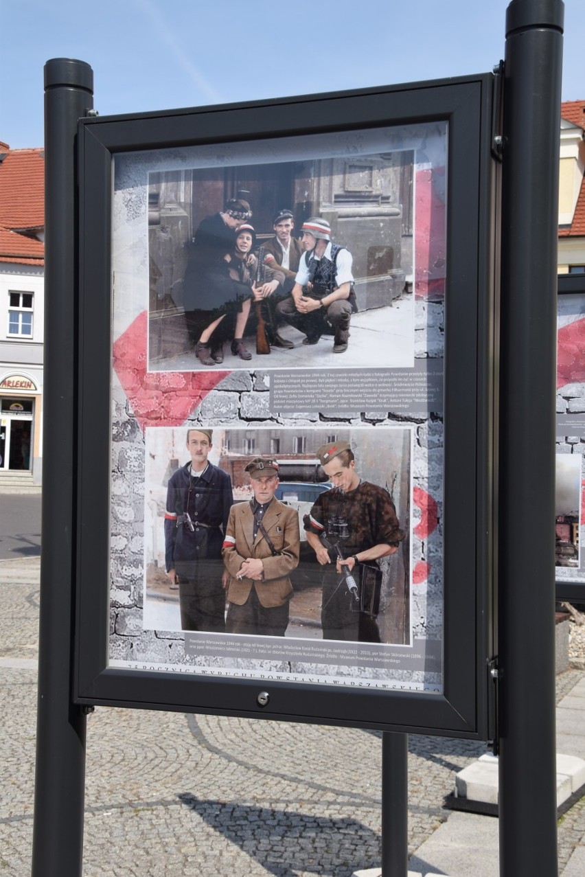 Zdjęcia z Powstania Warszawskiego na pleszewskim Rynku