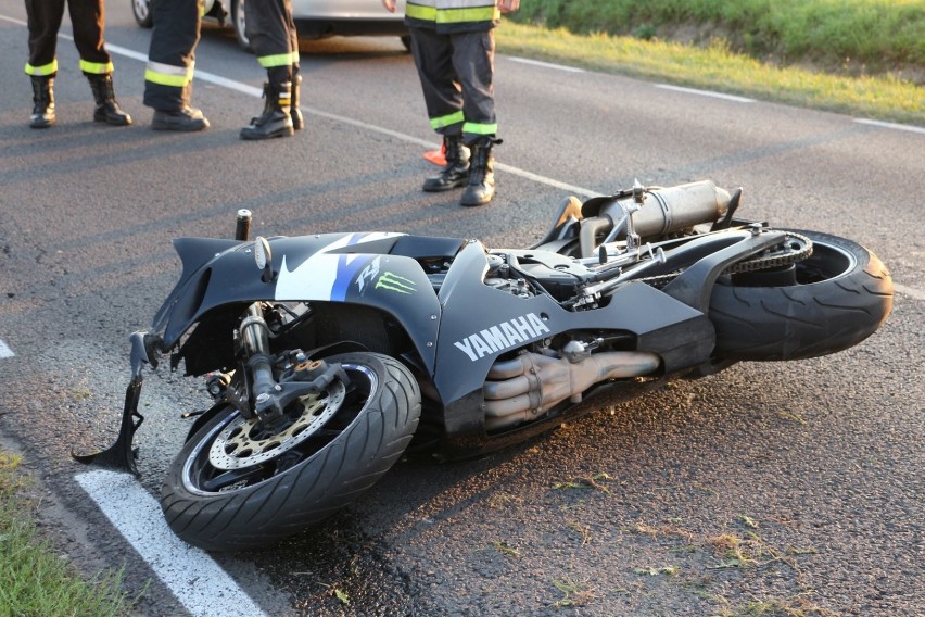 Wypadek na drodze wojewódzkiej nr 188 koło Klukowa [ZDJĘCIA]