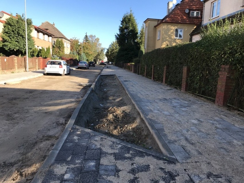 Zbliża się koniec przebudowy ulicy Batorego w Słupsku [ZDJĘCIA]