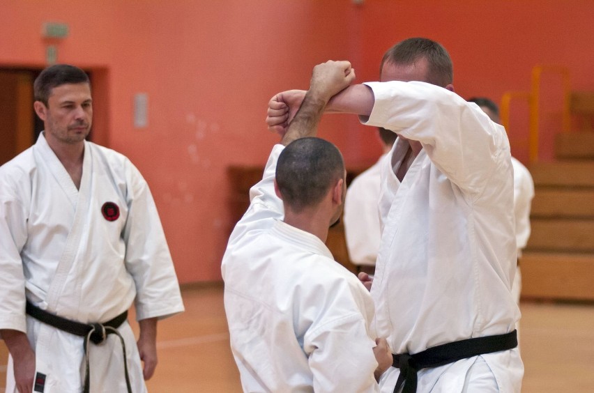 Konwet w Słupsku: Karate w I Liceum Ogólnokształcącym [ZDJĘCIA]