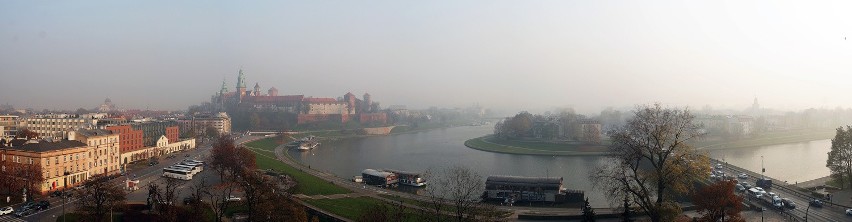 Tak wygląda Kraków w smogu [ZDJĘCIA]
