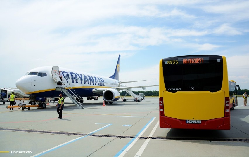 Ruszyły połączenia lotnicze Wrocław-Mazury