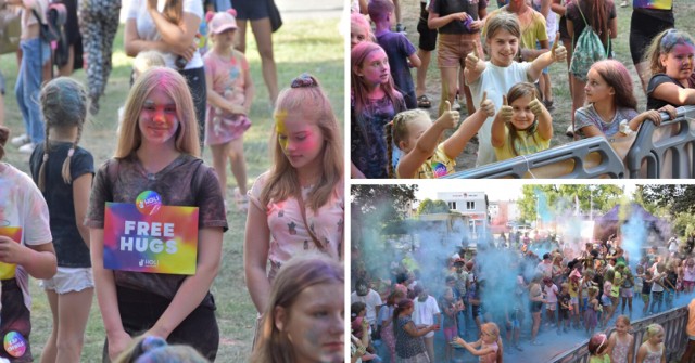 Zobaczcie, jak bawili się dzisiaj nowotomyślanie na festiwalu kolorów!