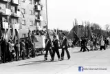 Setki mieszkańców na pochodach pierwszomajowych w Kostrzynie