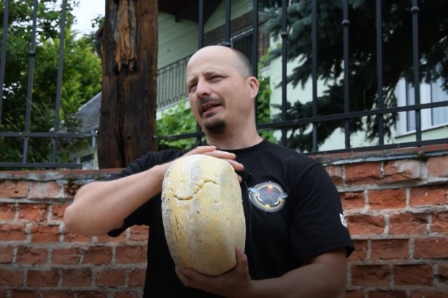 Marcin Wojnowski wyrabia wiele rodzajów sera.