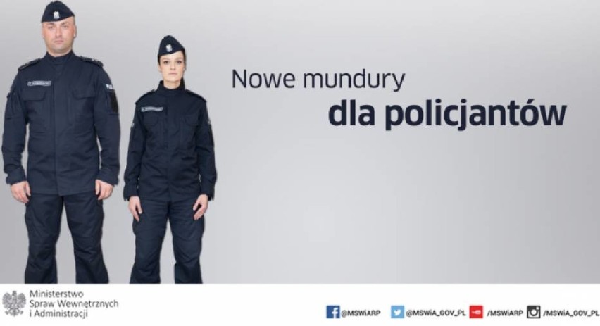 Nowe mundury policji [FOTO, SONDA]