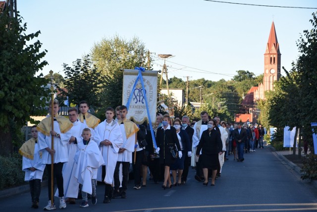 Kopia obrazu Matki Bożej Częstochowskiej nawiedziła parafię w Kamieńcu