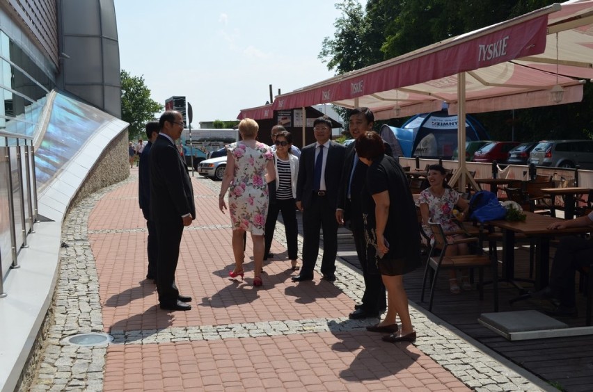 Powiat poddębicki gościł delegację samorządowców z Chin