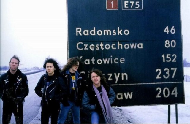 Metallica na "gierkówce" - luty 1987 roku