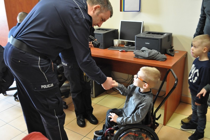 Policjanci spełnili marzenie Konrada