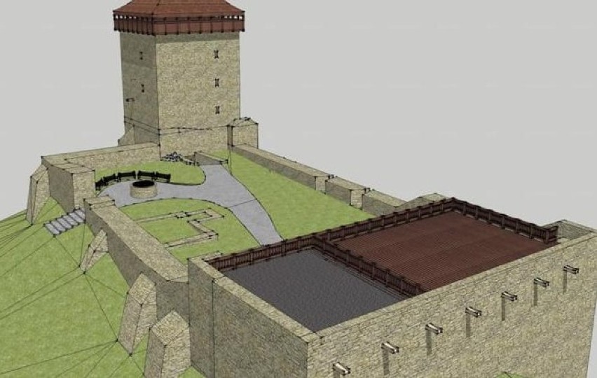 Muszyna. Miasto zmienia koncepcję rewitalizacji zamku. Na jaką? [ZDJĘCIA]