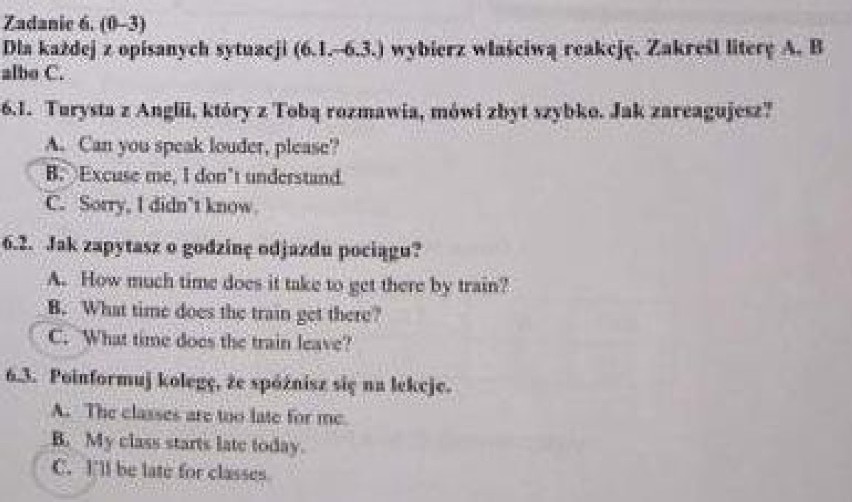 26 kwietnia uczniowie napiszą egzamin gimnazjalny 2012 z...