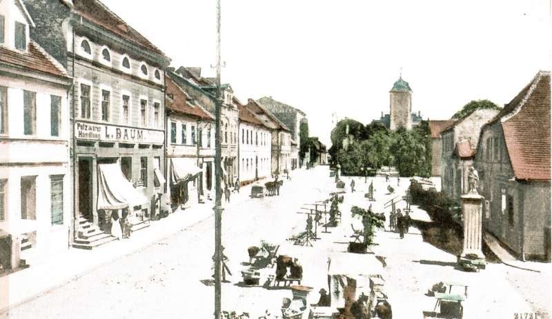 Rynek w Pleszewie na starych widokówkach... Jest piękny!