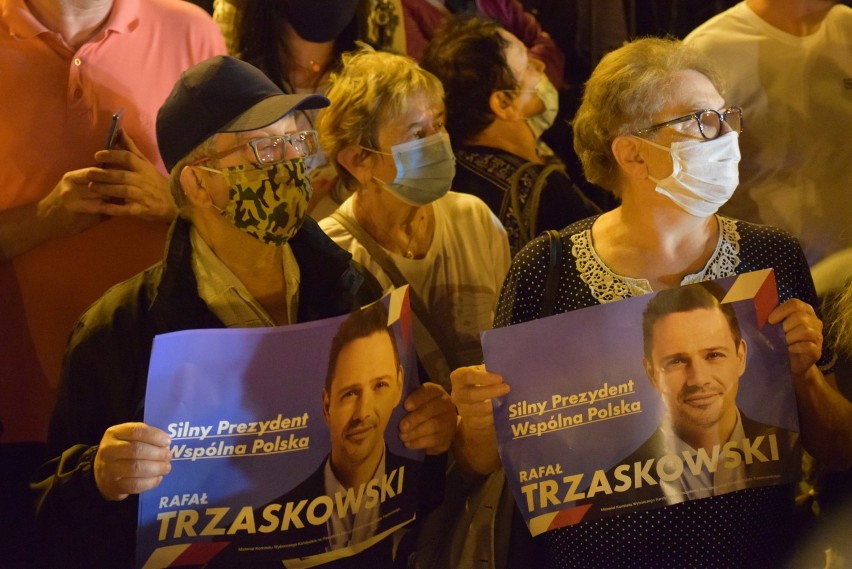 Rafał Trzaskowski zakończył kampanię wyborczą w Rybniku