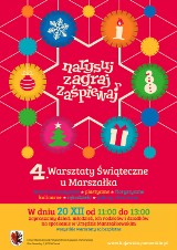 Narysuj, zagraj, zaśpiewaj - wpadnij na przedświąteczne warsztaty