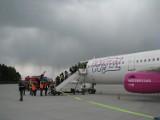 Pyrzowice: Przyleciał do nas największy samolot linii Wizz Air