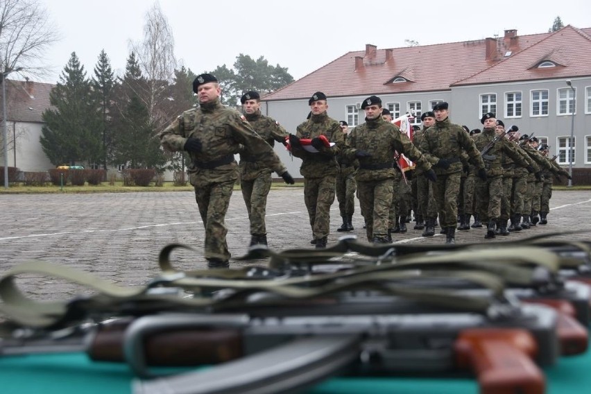 Pod koniec lutego elewi złożą uroczystą przysięgę wojskową....