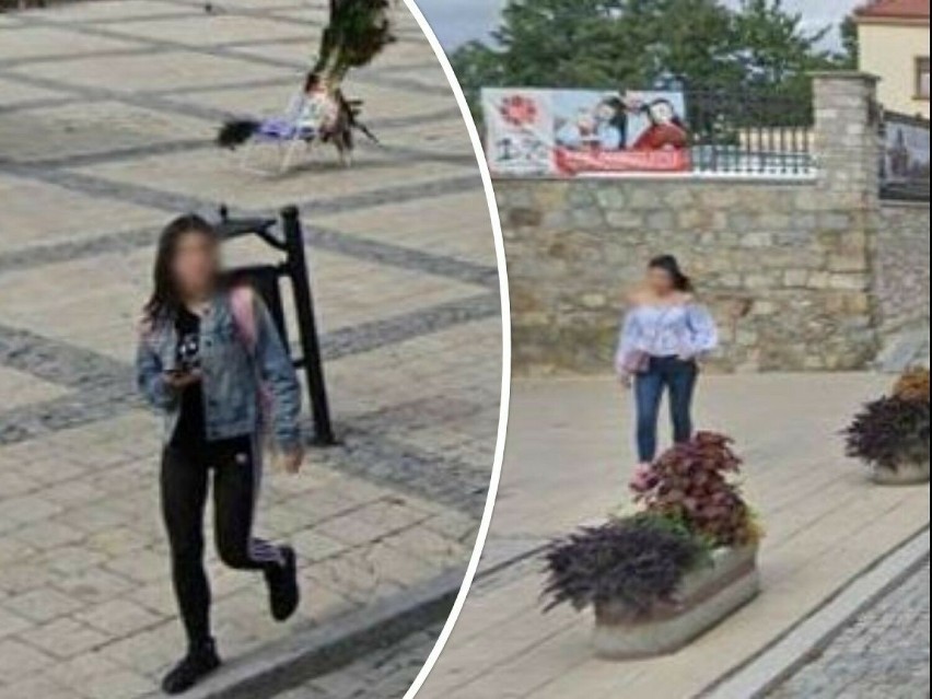 Samochód Google Street View na swojej kamerze mieszkańców...
