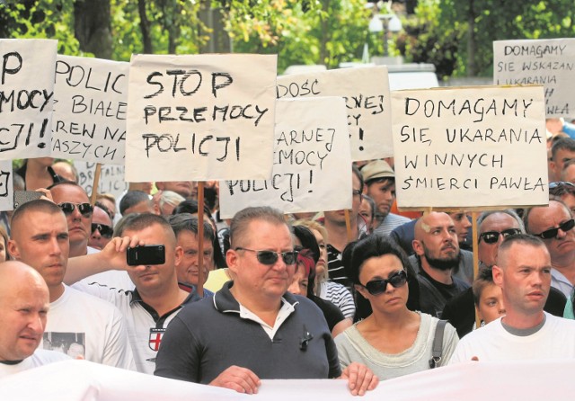 Po śmierci Pawła Tomasika ulicami Wrzeszcza przeszedł marsz "Przeciwko brutalności policji"