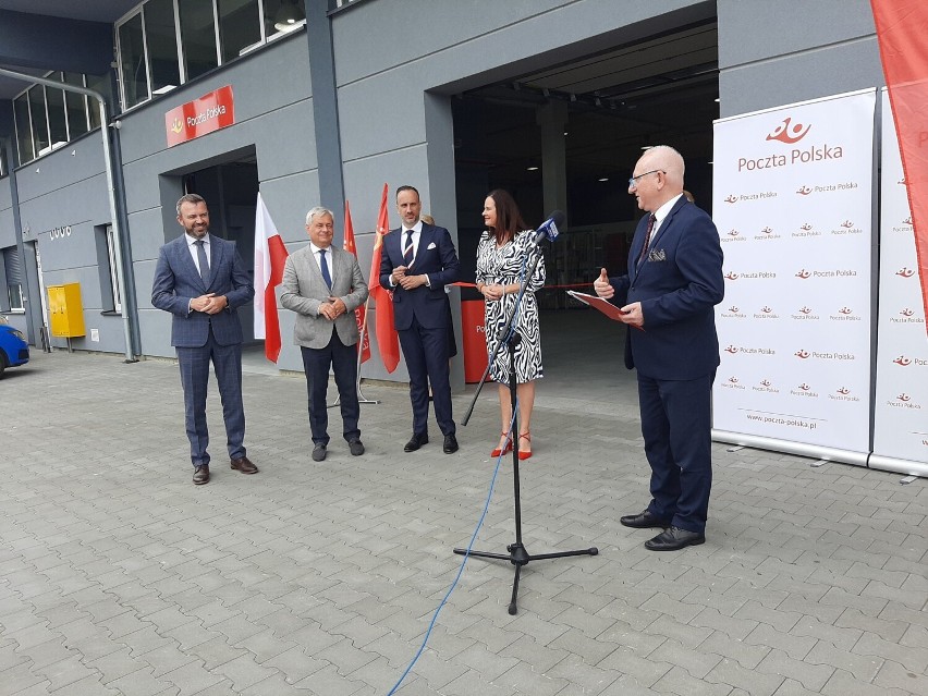 Nowe centrum logistyczne Poczty Polskiej mieści się przy...