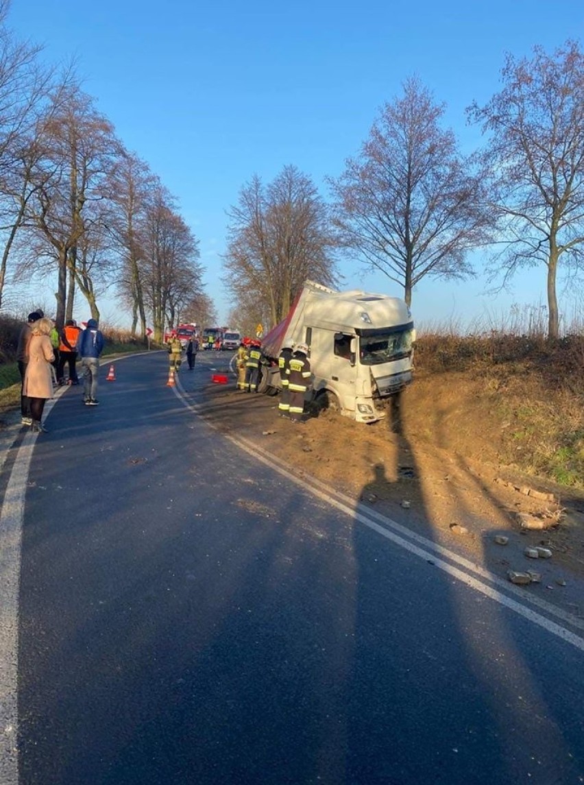 Spytkowice. Wypadek na DK 44. Droga jest zablokowana