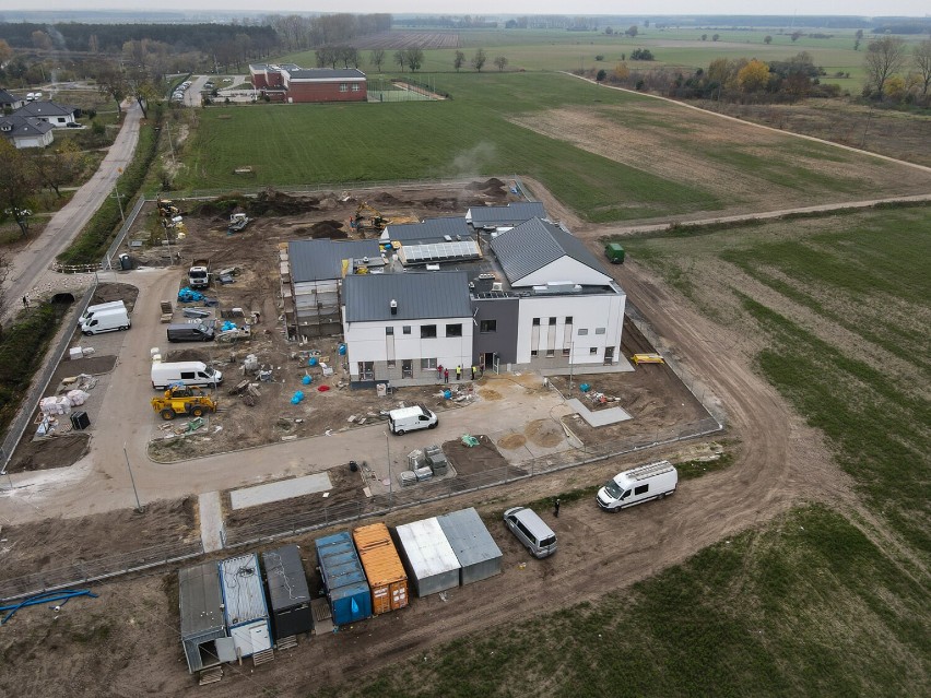 Zobaczcie jak dziś wygląda nowe przedszkole w Lesznie . Za dwa miesiące ma być gotowe ZDJĘCIA