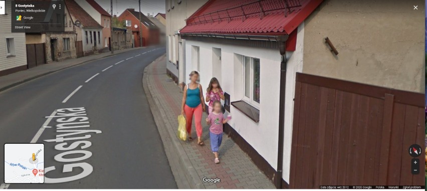 Poniec i jego mieszkańcy na Google Street View. Rozpoznajecie siebie lub swoich znajomych? [ZDJĘCIA] 