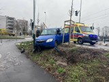 Zderzenie tramwaju MPK z autem na nowej trasie w Krakowie. Duże utrudnienia