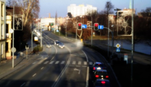 Tak wygląda centrum Legnicy sfotografowana camerą obscurą