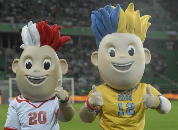 Maskotki EURO 2012