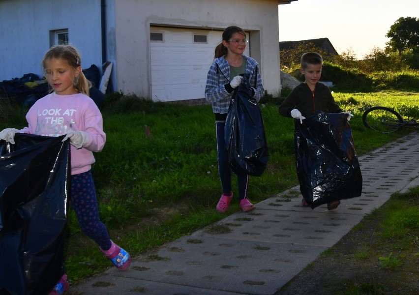 Mieszkańcy Jeżyczek posprzątali okolicę. Zebrali 11 worków śmieci [ZDJĘCIA]