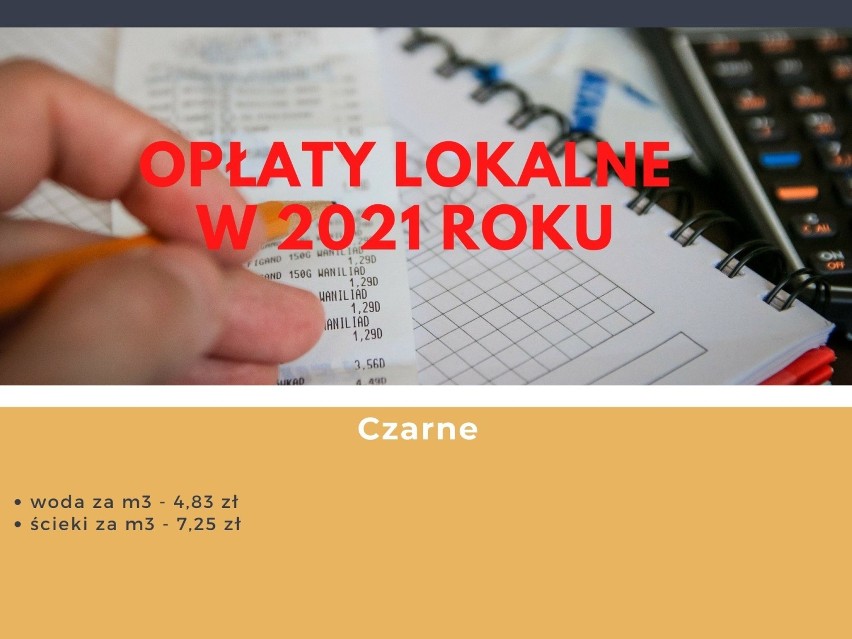 Podatki i opłaty lokalne w powiecie człuchowskim w 2021 roku