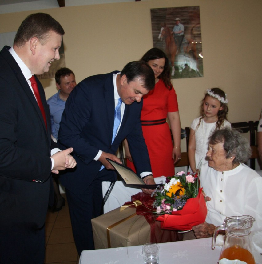 102. urodziny kościanianki Moniki Kujawskiej