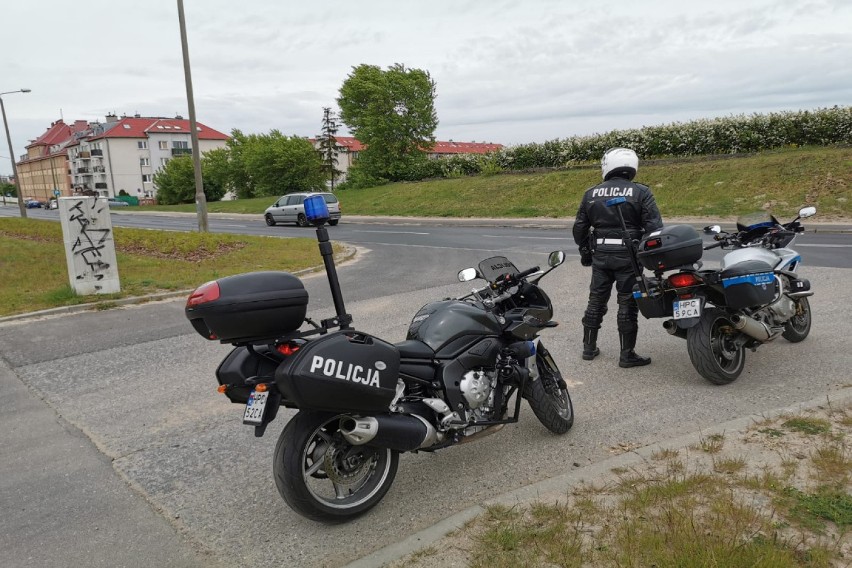 Akcja "Motocykliczni" w Grudziądzu. Posypały się mandaty