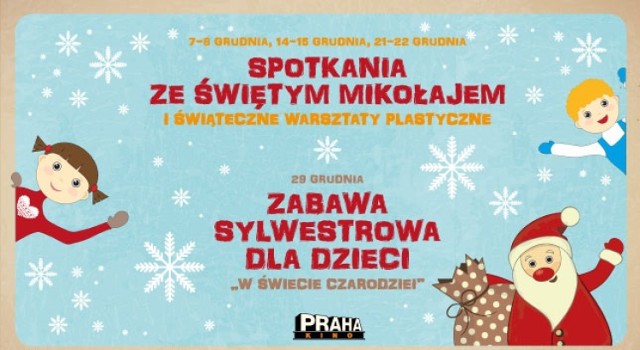 Kino Praha zaprasza wszystkie dzieci na zabawę sylwestrową "W świecie czarodziei".