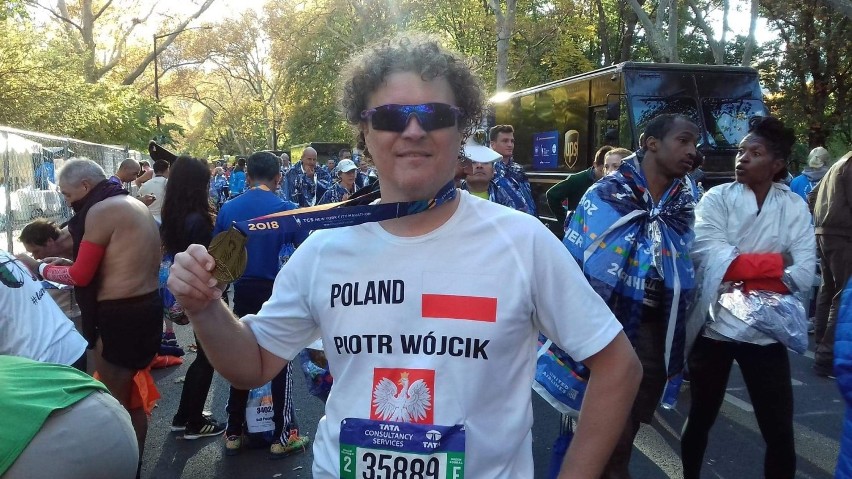 Piotr Wójcik z Kwidzyn Biega wział udział w maratonie w Nowym Jorku! [ZDJĘCIA]