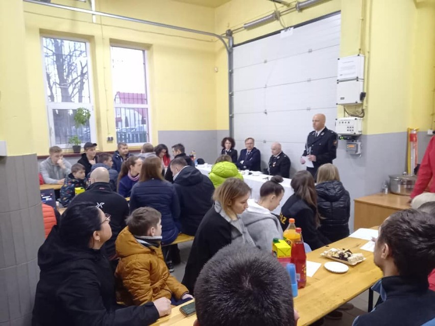 Zebranie strażaków OSP Solarnia z udziałem posła i wójta