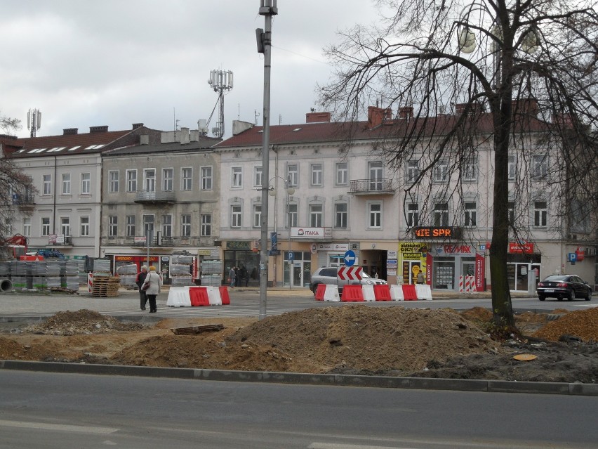 Częstochowa: Plac Daszyńskiego na ukończeniu