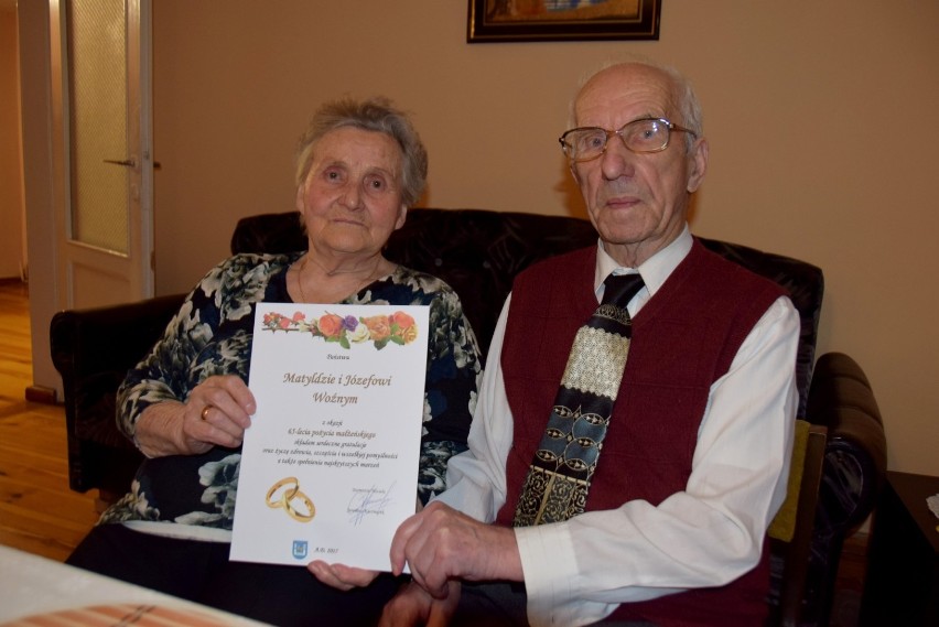 Matylda i Józef Woźni z Brójec są już razem 65 lat!